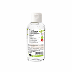 Händedesinfektionsgel in 100-ml-Flasche