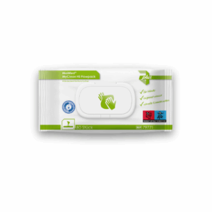 Alkoholhaltige Händedesinfektionstücher in 80er Packung